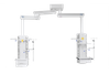 DT120-ICU Dry and Wet Separation Compound Pendant